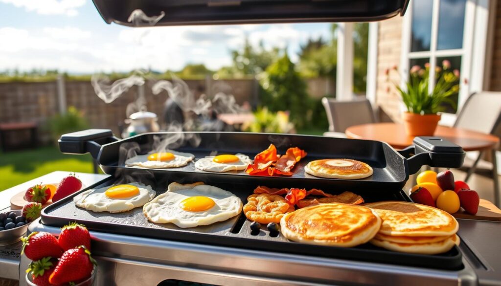 Blackstone Griddle Breakfast Cooking