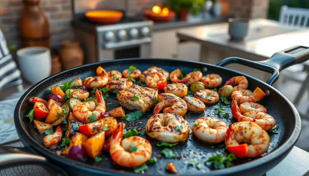 Blackstone one-pan meals preparation Blackstone one-pan meals preparation