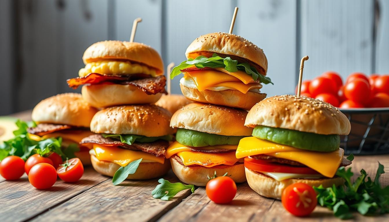Breakfast sliders recipe