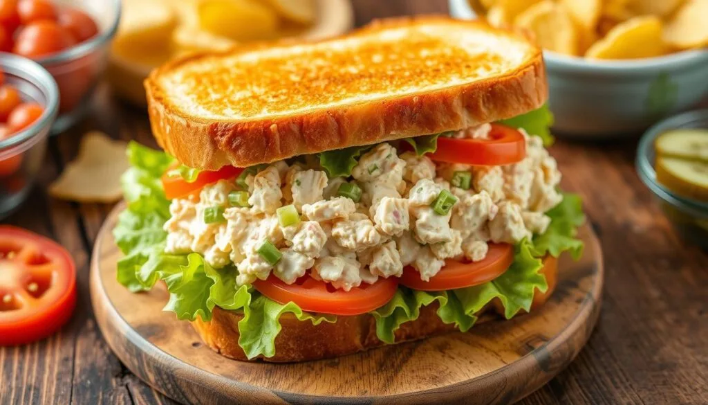 Canned Chicken Salad Sandwich Canned Chicken Salad Sandwich