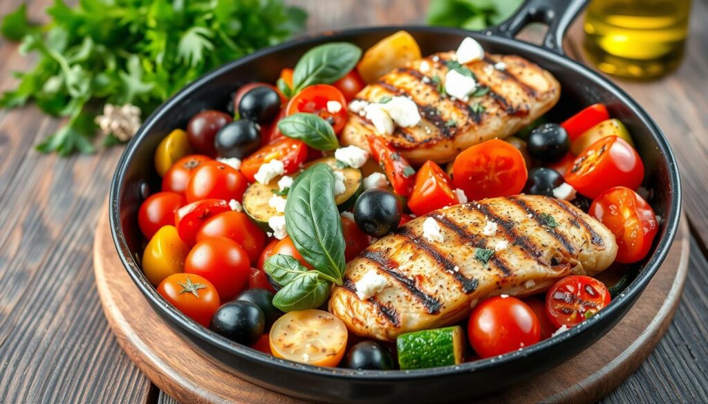 Mediterranean Gluten-Free One-Pan Meal