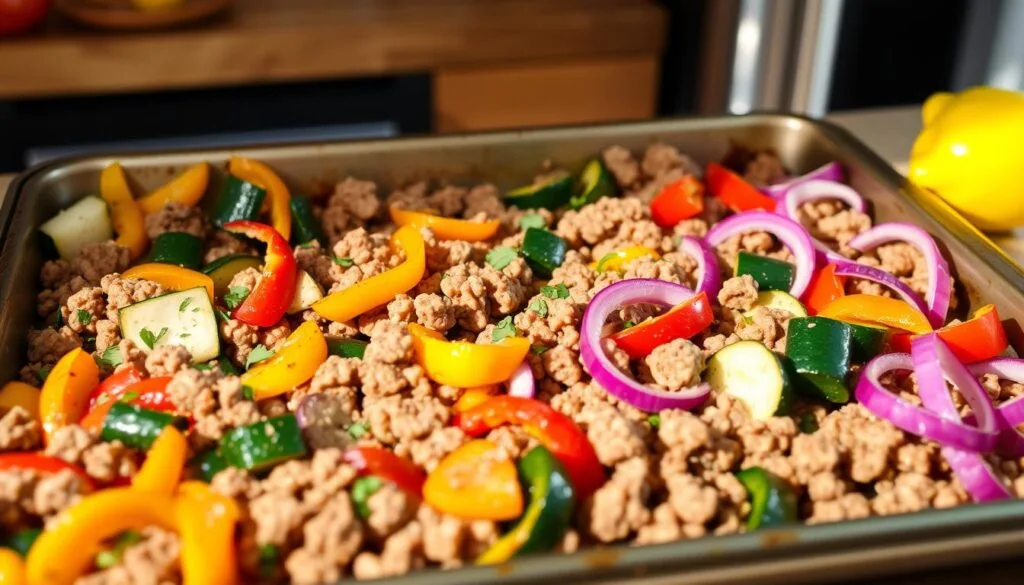 One-Pan Sausage and Vegetable Sheet Dinner One-Pan Sausage and Vegetable Sheet Dinner