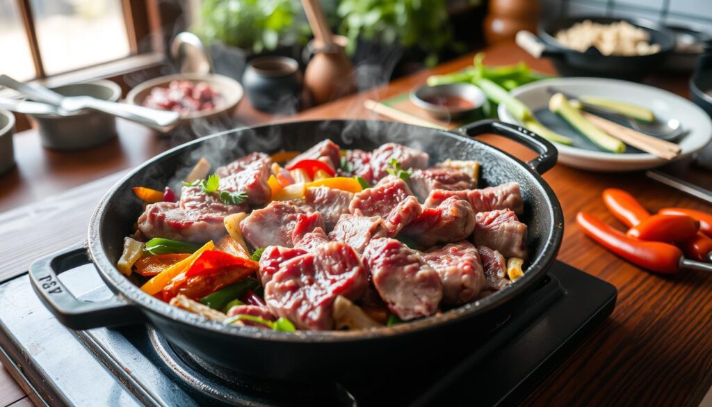 Sizzling Beef Plate Cooking Equipment