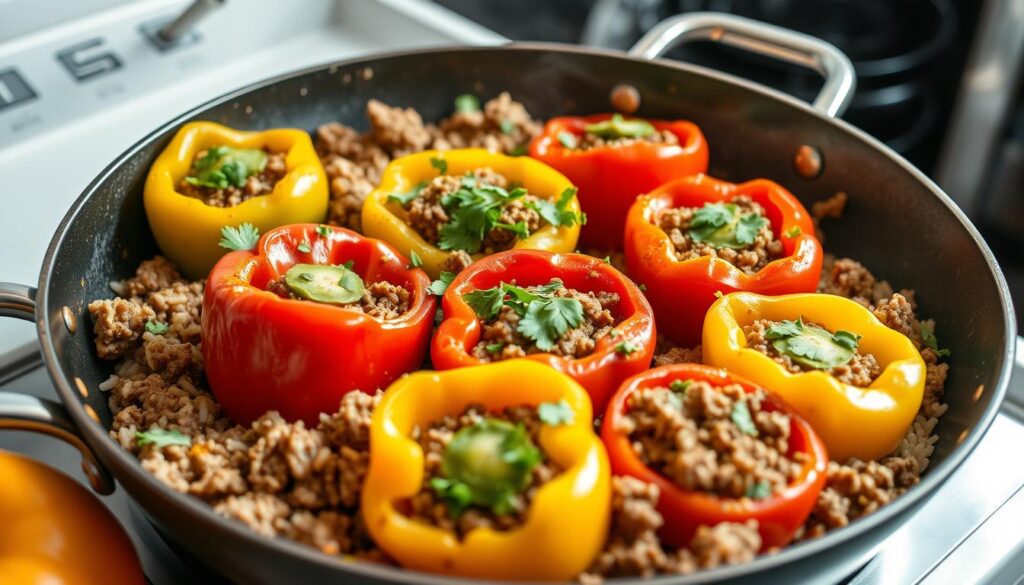 Stuffed Peppers Skillet Dish