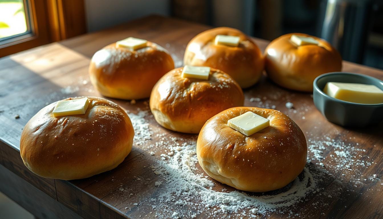 Brioche dinner rolls recipe