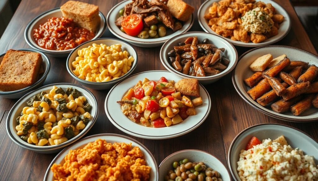 Southern Side Dishes Spread Southern Side Dishes Spread