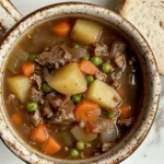 old fashioned vegetable beef soup recipe