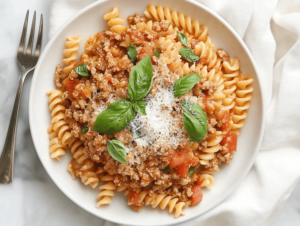 ground turkey pasta recipes